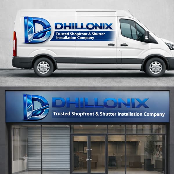 Dhillonix shopfront installation in Rainham Essex
